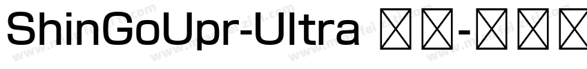 ShinGoUpr-Ultra 语言字体转换